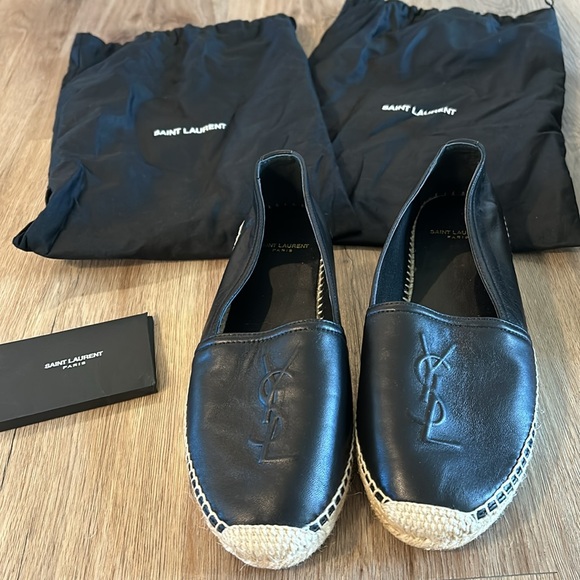 Black Saint Laurent Espadrilles - Picture 1 of 8